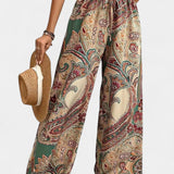 Vitoria Pantalones Veraniegos de Pierna Ancha para un Estilo Cómodo y Elegante