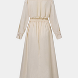 Vestido Maxi de Manga Larga Retro Miriam - Elegancia y Estilo Atemporal
