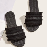 Zapatillas con Flecos Elegantes y Confortables para un Estilo Único