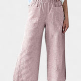 Lumiere Pantalones Cómodos de Corte Relajado y Ligero