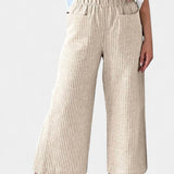 Lumiere Pantalones Cómodos de Corte Relajado y Ligero