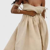 Vestido de Verano Fluido Justine con Detalles Femeninos para un Estilo Elegante