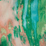 Inna Pantalones Rectos de Cintura Alta con Elegante Estampado de Mármol