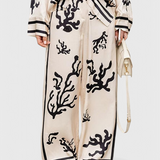 Conjunto de Pierna Ancha Nazaret con Diseño Artístico para Estilo Único