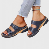 Tamsin Sandalias de Cuero con Diseños Ortopédicos para Máxima Comodidad