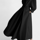Vestido Maxi de Manga Larga Retro Miriam - Elegancia y Estilo Atemporal