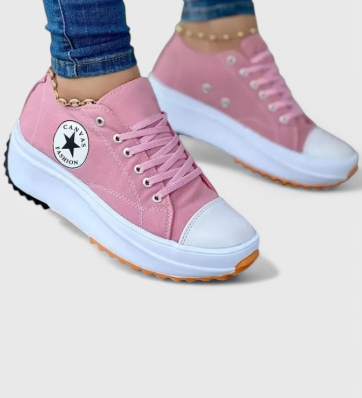 Zapatillas de Lona Chunky Taya - Estilo Moderno y Comodidad en Cada Paso