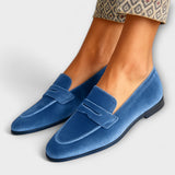 Zapatillas de Terciopelo Louise - Estilo Clásico y Elegante
