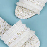 Zapatillas con Flecos Elegantes y Confortables para un Estilo Único