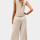 Conjunto Boho Lavinia de Top y Shorts en Lino y Algodón para un Estilo Relax y Sofisticado