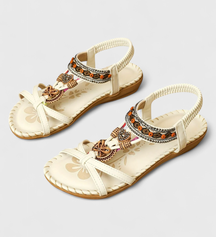 Lera Sandalias Bohemias Planas - Comodidad y Estilo para Cada Momento