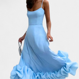 Sela Vestido Maxi Elegante y Fluido para Cualquier Ocasión
