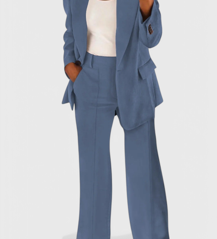 Conjunto Pulido de 2 Piezas Kaia para el Trabajo y Otras Ocasiones