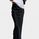 Fable Falda Maxi de Estilo Elegante con Diseño Liso y Acabado Pulido