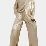 Conjunto de Lounge Oversized con Estilo Plisado de Sephora