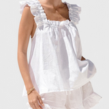 Victoria Conjunto de Lounge con Volantes Elegante y Cómodo