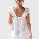 Victoria Conjunto de Lounge con Volantes Elegante y Cómodo