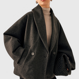 Helena Abrigo de Tweed Oversized - Estilo Elegante y Cómodo para Todas las Ocasiones