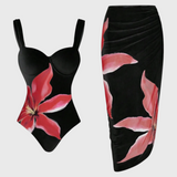 Sarah Conjunto de Baño de Dos Piezas con Diseño Floral Elegante