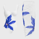 Sarah Conjunto de Baño de Dos Piezas con Diseño Floral Elegante