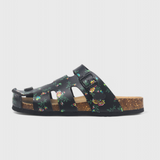 Neya Zuecos de Corcho con Hebilla y Plantilla Acolchada para Confort y Estilo