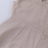 Vestido Elina de Corte Fluido con Escote en V para un Estilo Elegante y Cómodo