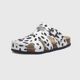 Neya Zuecos de Corcho con Hebilla y Plantilla Acolchada para Confort y Estilo