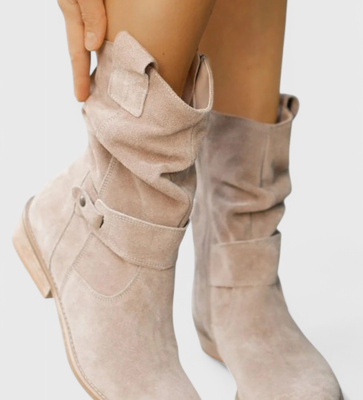 Botines de Ante Aira Classic con Estilo Elegante