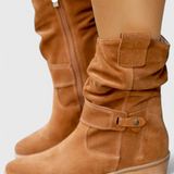 Botines de Ante Aira Classic con Estilo Elegante