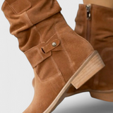 Botines de Ante Aira Classic con Estilo Elegante