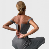 Conjunto de 3 Piezas Evena con Corsé Estructurado para un Look Elegante y Chic