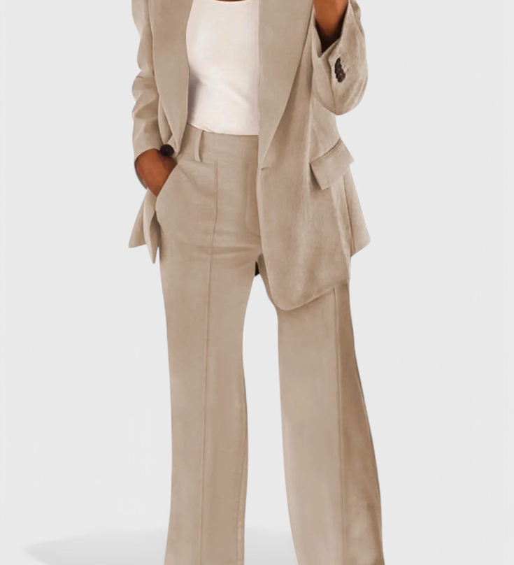 Conjunto Pulido de 2 Piezas Kaia para el Trabajo y Otras Ocasiones