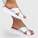 Sandalias Ortopédicas Annelym con Cuña para Uso en Exteriores