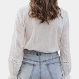 Elegante Blusa Susurro de Sauce para un look sofisticado