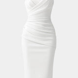 Vestido Iveta Sin Tirantes y Sin Espalda - Elegancia y Estilo Sin Esfuerzo