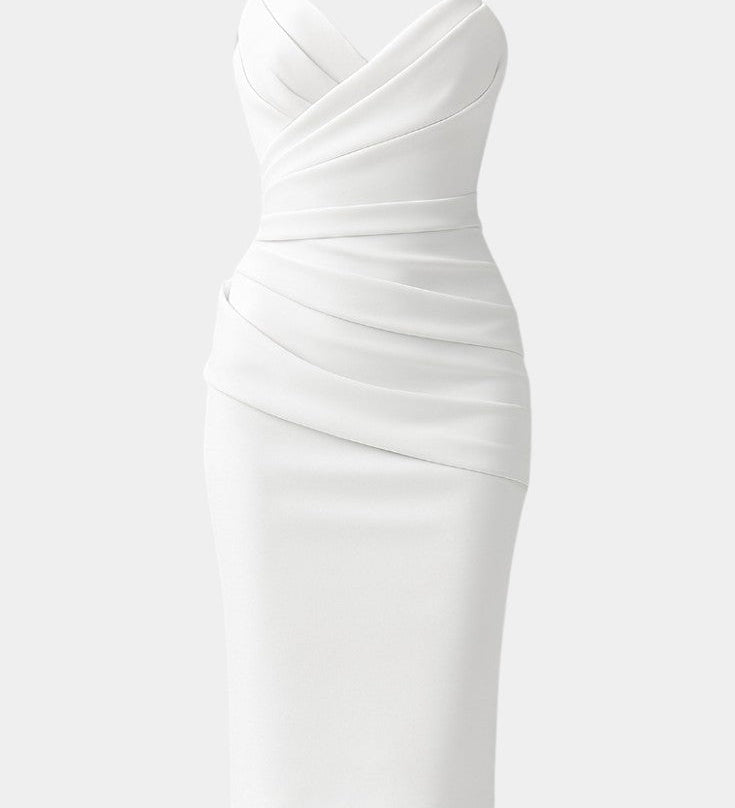 Vestido Iveta Sin Tirantes y Sin Espalda - Elegancia y Estilo Sin Esfuerzo