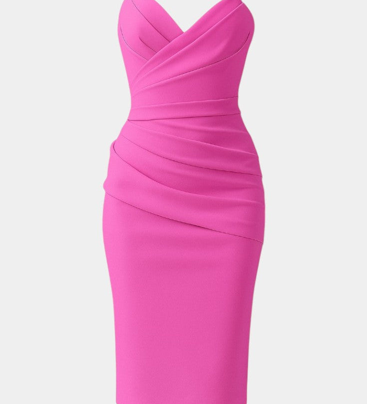 Vestido Iveta Sin Tirantes y Sin Espalda - Elegancia y Estilo Sin Esfuerzo