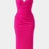 Vestido Iveta Sin Tirantes y Sin Espalda - Elegancia y Estilo Sin Esfuerzo