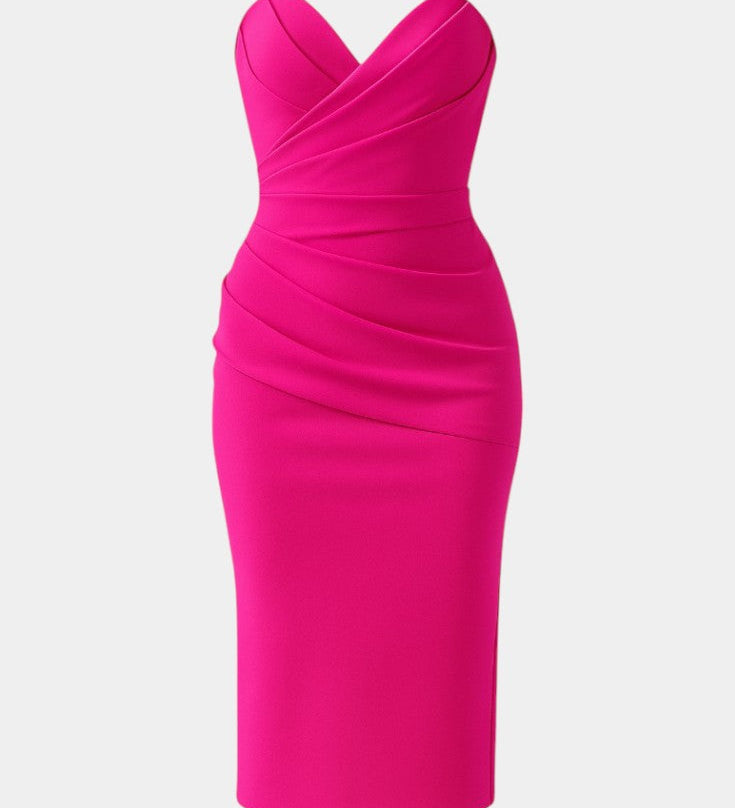 Vestido Iveta Sin Tirantes y Sin Espalda - Elegancia y Estilo Sin Esfuerzo