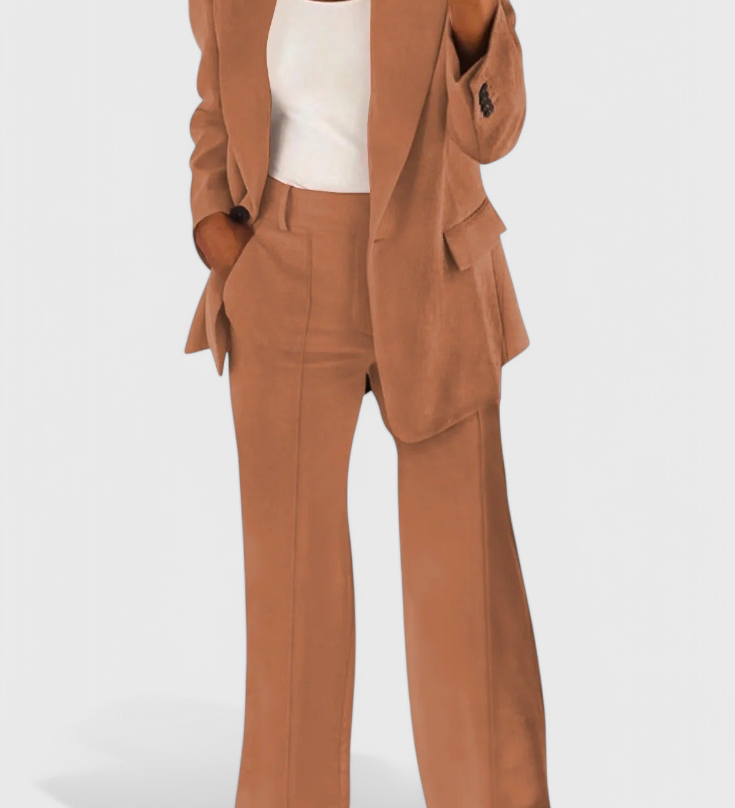 Conjunto Pulido de 2 Piezas Kaia para el Trabajo y Otras Ocasiones