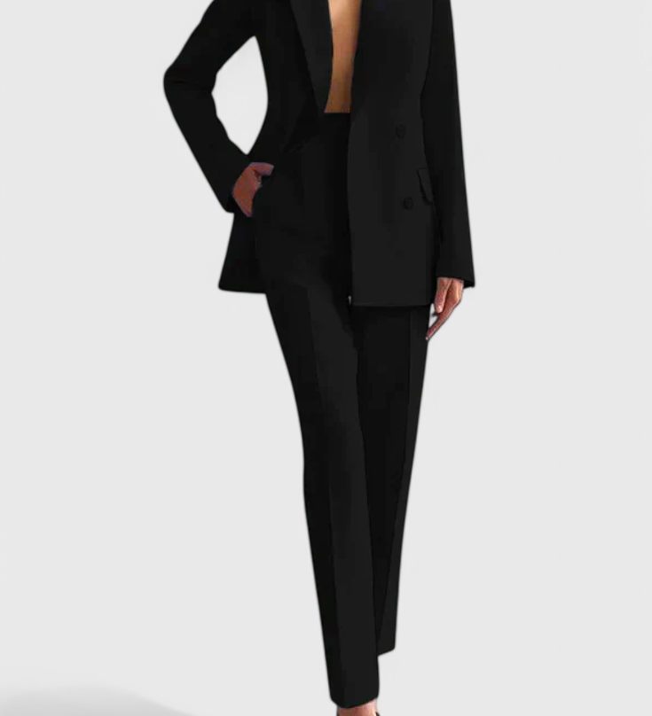 Elegante conjunto de blazer y pantalón Jolene para un estilo sofisticado