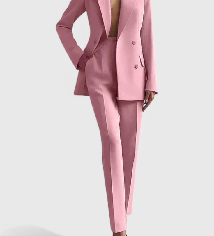 Elegante conjunto de blazer y pantalón Jolene para un estilo sofisticado