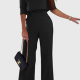 Conjunto Chic de Pantalón y Top Cleo para un look sofisticado