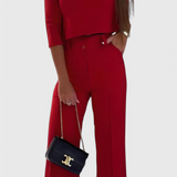 Conjunto Chic de Pantalón y Top Cleo para un look sofisticado