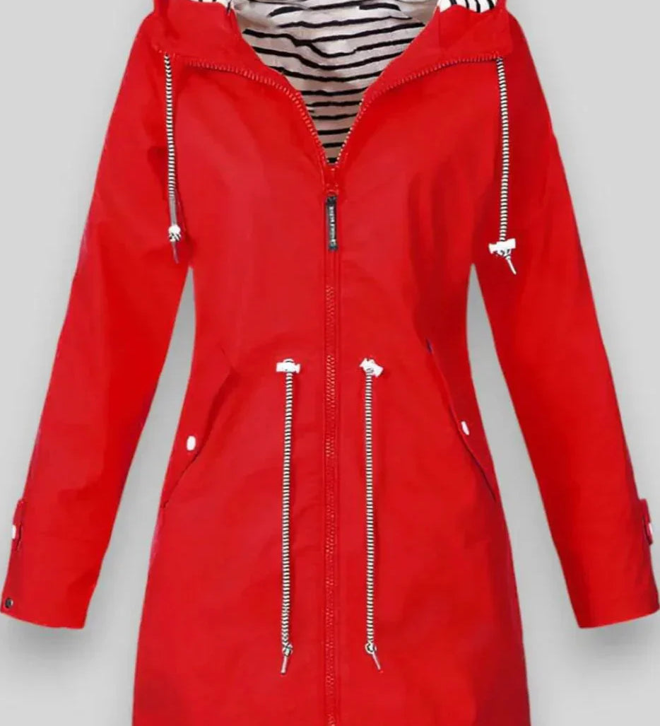 Chaqueta de Lluvia Impermeable Aria con Estilo Moderno para Uso Diario