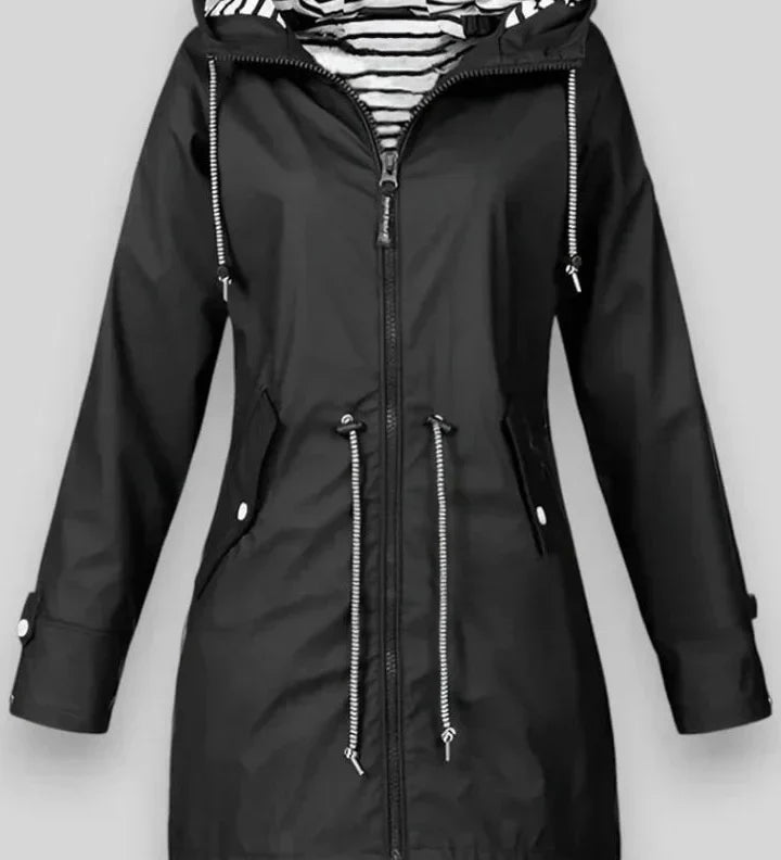 Chaqueta de Lluvia Impermeable Aria con Estilo Moderno para Uso Diario
