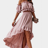 Elegante Conjunto de Dos Piezas con Diseño Sin Hombros Katja