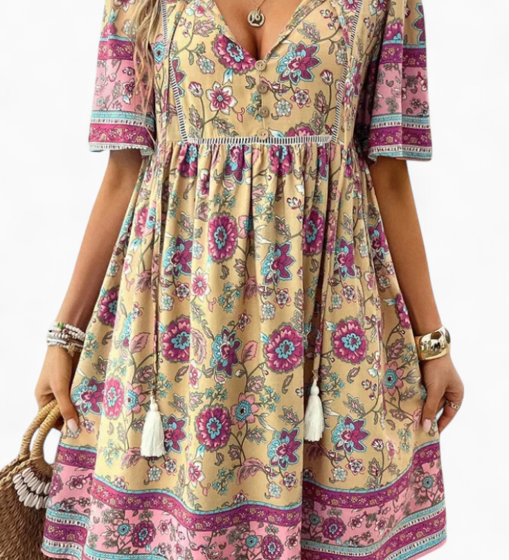 Vestido elegante y versátil de Dora para lucir a diario