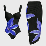 Sarah Conjunto de Baño de Dos Piezas con Diseño Floral Elegante