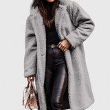 Abrigo de Piel de Oso Largo Mila - Elegancia y Calidez en una Sola Prenda